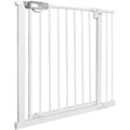 Miniatyrbild 1 av 4: YUENFONG Stair Safety Gate No Drilling - Bredd: 85-95cm - 180° öppning - Vit