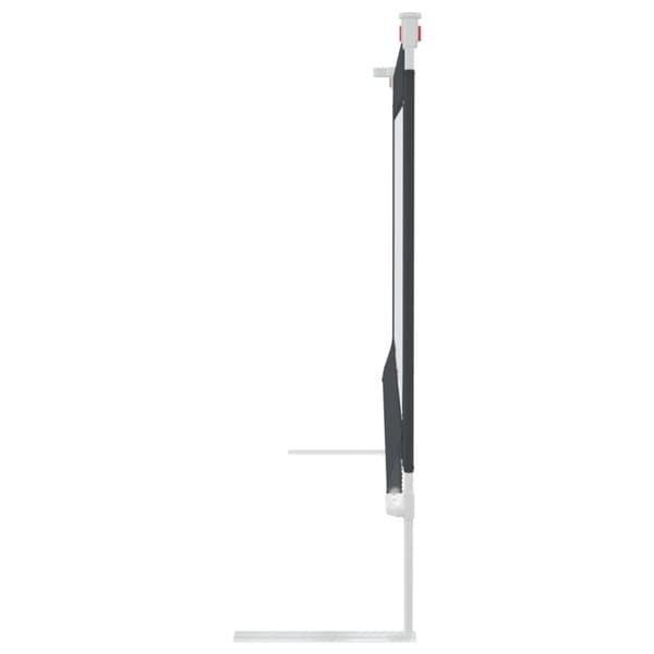 vidaXL sengehest 190x25 cm stof mørkegrå -  Sengeheste