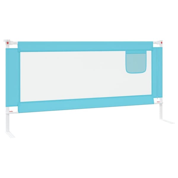 vidaXL sengehest 190x25 cm stof blå -  Sengeheste