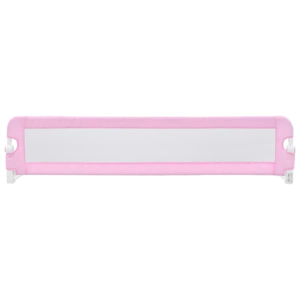 Sengeheste - Living sengegelænder til barneseng 180 x 42 cm polyester pink