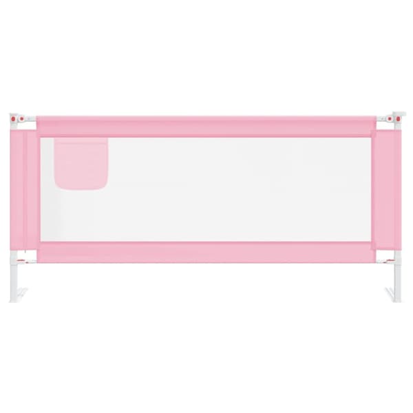 Turvalaita sänkyyn pinkki 200x25 cm kangas - Sängynlaita - Sängynlaidat - Home & Living