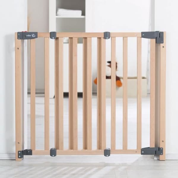 Safety Up Baby Safety Gate för dörr - ROBA - Justerbar bredd från 70 - 118,5 cm