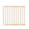 Miniatyrbild 1 av 5: Badabulle Deco Pop Safety Gate - Expanderbar barriär för öppning från 63 till 106 cm - Skruvfäste, naturligt trä