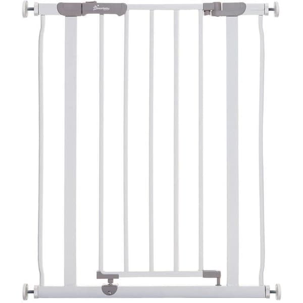 Säkerhetsgrind - DREAMBABY - AVA - Tryckmonterad - 61-67 x 76 cm - Dubbellåsning - Vit