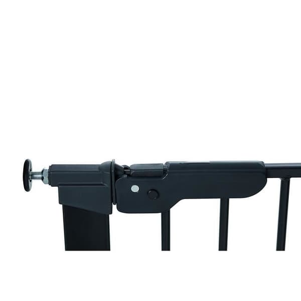 BabyDan Extra High Pressure Baby and Pet Safety Barrier, Svart, 73cm - 80cm