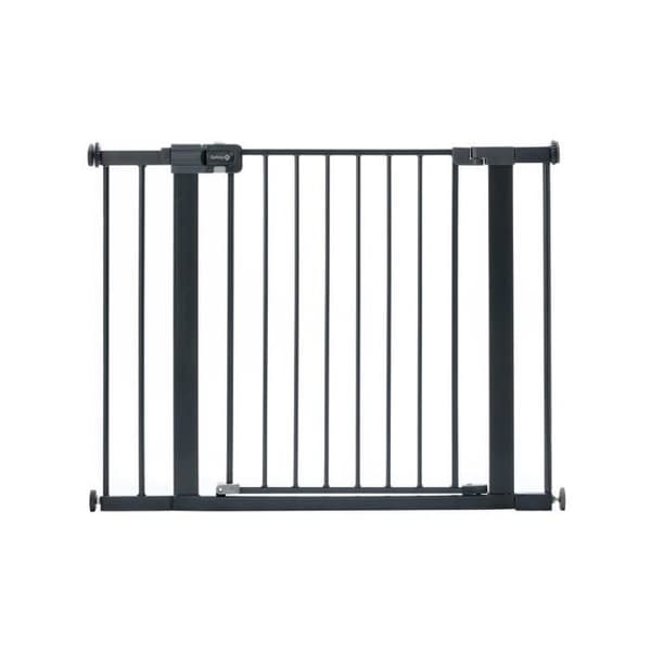Easy Close Metall barnsäkerhetsgrind - SAFETY 1ST - Justerbar från 73 till 80 cm - Antracit - Metall