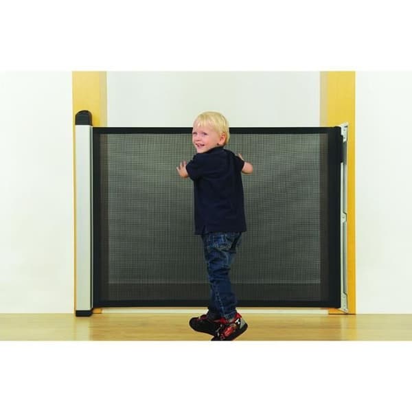 Lascal KiddyGuard Front Roll-Up Säkerhetsbarriär Svart