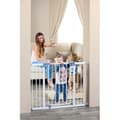 Miniatyrbild 4 av 6: DREAMBABY Skyddsgrind Extra stor LIBERTY - Med tryck - L 99/105,5 x H 75 cm - Vit