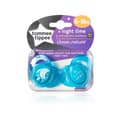 Miniatyrbild 1 av 5: Tommee Tippee Closer To Nature Night Time Orthodontic Soothers 6 - 18 Months 1 Supplied