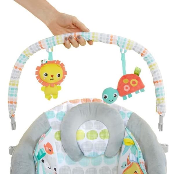 BRIGHT STARTS Bouncer Whimsical Wild - Flerfärgad