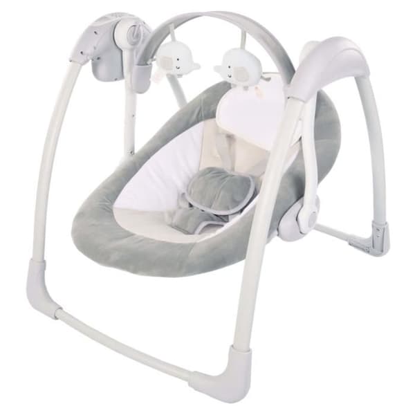 Bo Jungle Baby Bouncer B-Portable Dolphy Grey