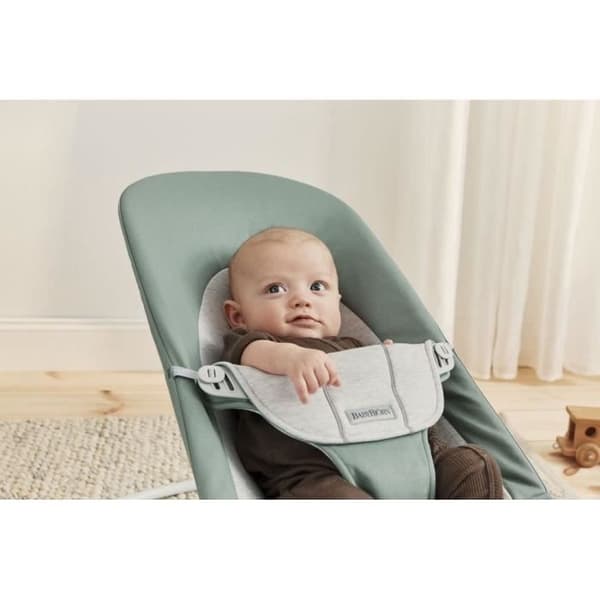 BabyBjörn Balanskudde Soft Jersey Tissé, ljus salviagrön