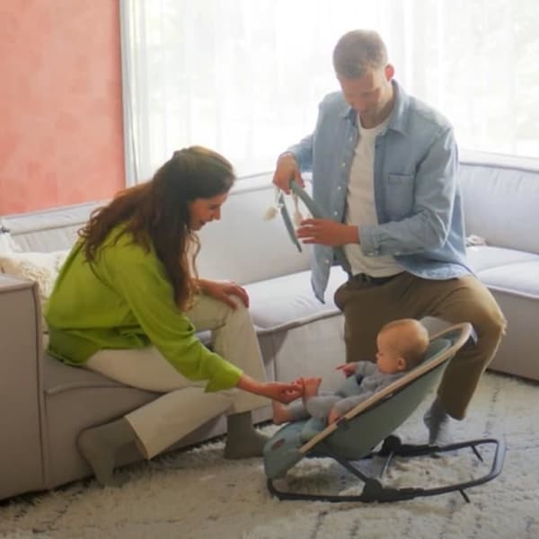 MAXI-COSI Kori lättviktsstudsare - Beyond Grey ECO - Från födsel till 2 år