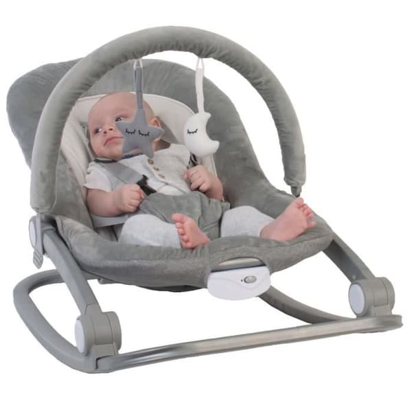 Bo Jungle B-Rocker Baby Bouncer Grå B700100