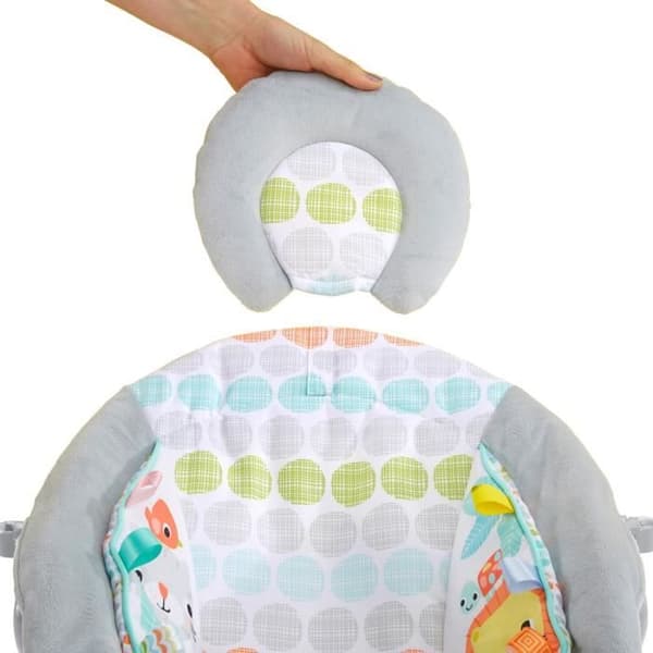 BRIGHT STARTS Bouncer Whimsical Wild - Flerfärgad