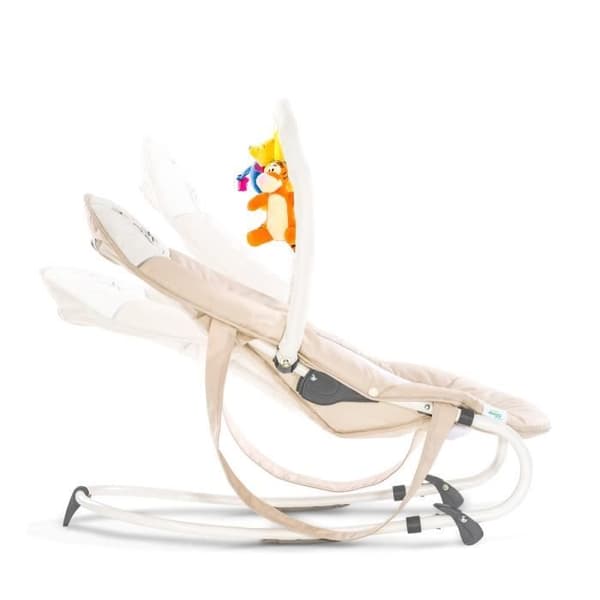 Bungee Deluxe babyvakt - HAUCK - Nalle Puh - Med leksaksbåge - Musikal - Beige