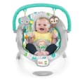 Miniatyrbild 5 av 6: BRIGHT STARTS Jungle Vines Baby Bouncer, lugnande vibrationer, avtagbar leksaksstång, upp till 9 månader