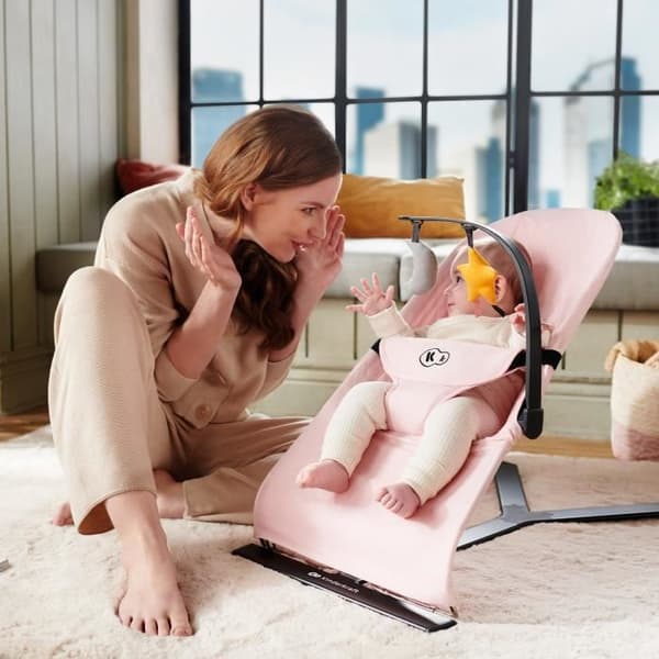 MIMI Solstol - KINDERKRAFT - Grå - Justerbart ryggstöd - Toy Arch