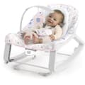 Miniatyrbild 2 av 6: INGENUITY Bouncer Keep Cozy - 3 i 1 - 53 x 65 x 51 cm - Grå och rosa - Från födseln