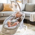 Miniatyrbild 4 av 6: INGENUITY Transat baby swing evolvable foldable - Little Sheep - Fixed or swing position, vibrations and sounds, arch, sensory toys