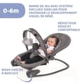 Miniatyrbild 2 av 5: CHICCO Hoopla Moongrey solstol - Baby - Med leksaksbåge - Grå - 78x11 cm - Skalbar - Blandat