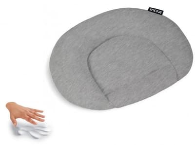 Sittdyna Inovi Memory Foam Head-pro Grå Melange