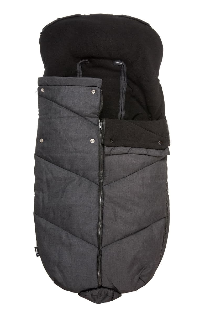 Åkpåse Ergo Svartmelerad, BOZZ