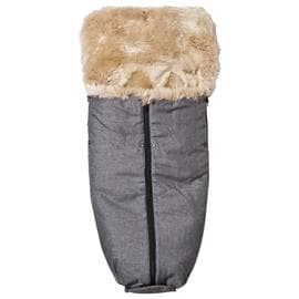 Åkpåse Ergo Lammskinn, Melange Grey, BOZZ