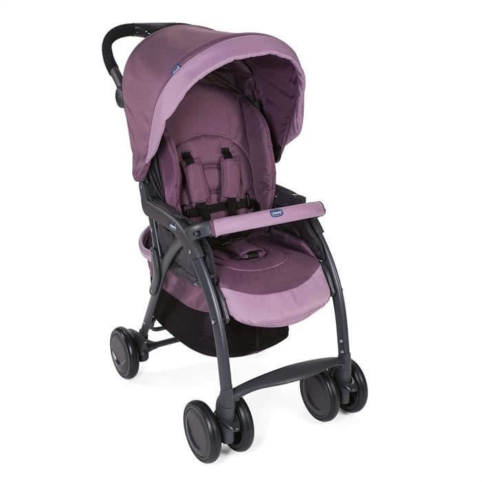 CHICCO Simplicity Plus Top klapvogn (med benafdækning) lilla