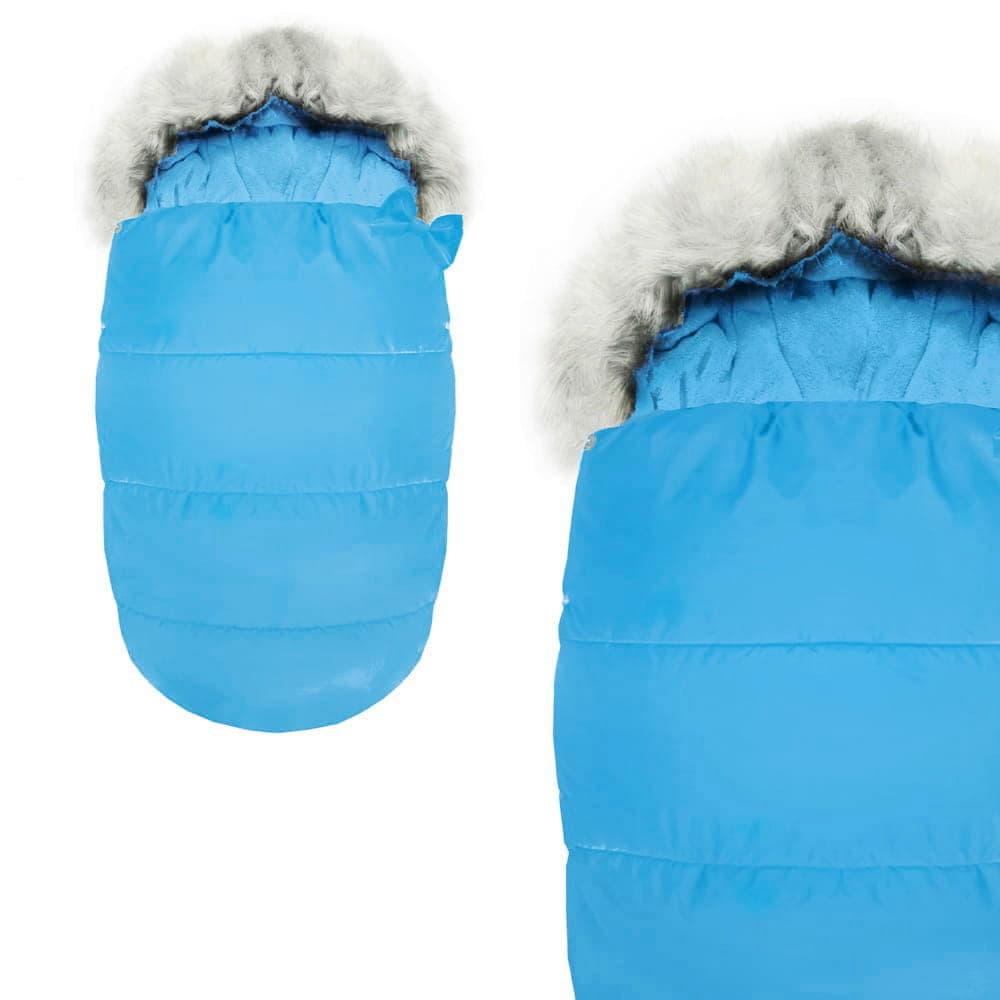 Sovsäck för barnvagn & liggdel - Blå - 105 x 52 cm