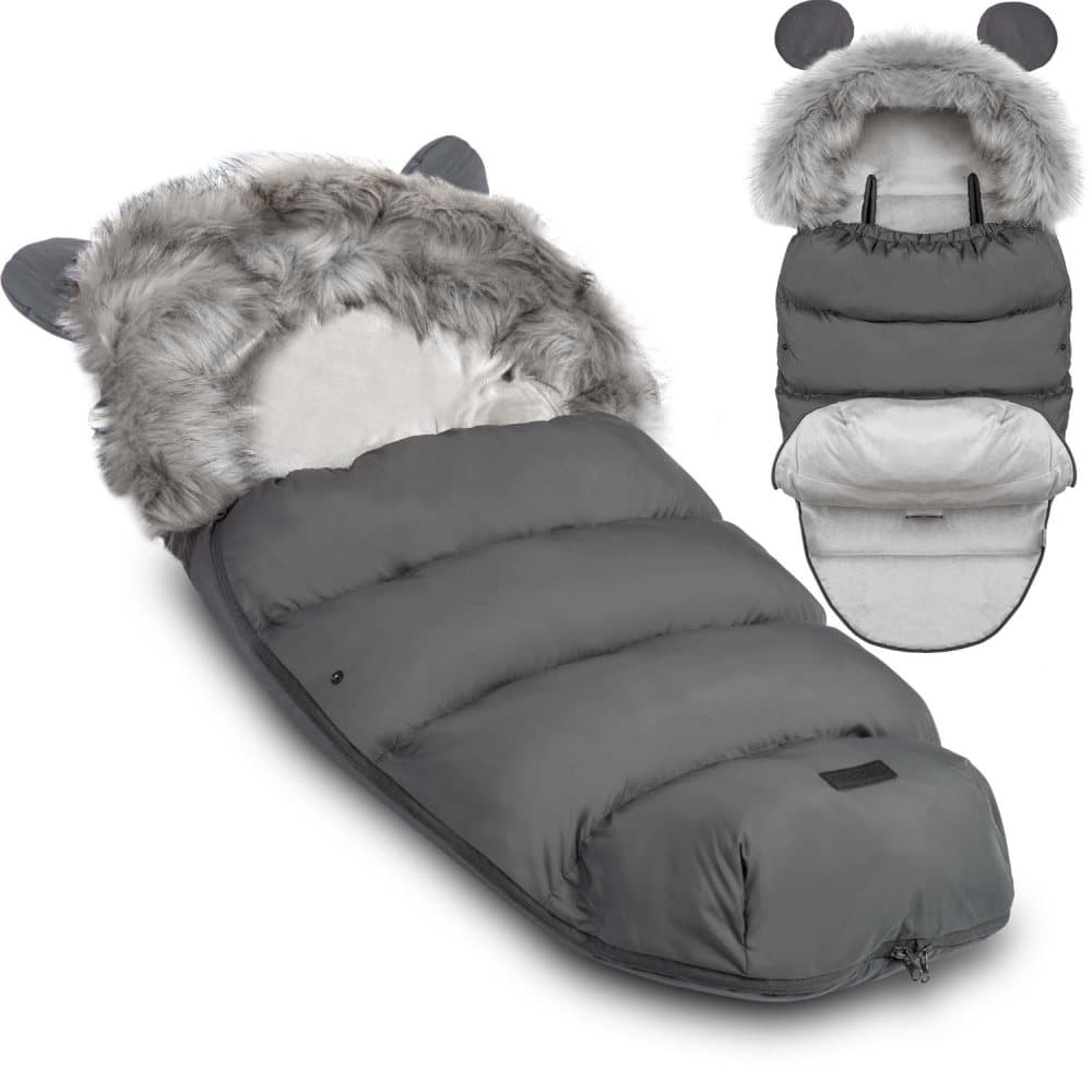 Fotpåse barnvagn - buggy - Antracit
