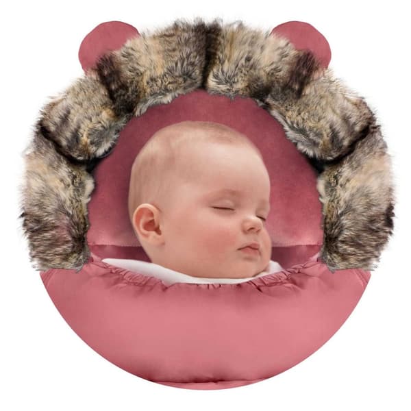 Elmi Ricokids Barnvagn Sovsäck, Släde - Rosa