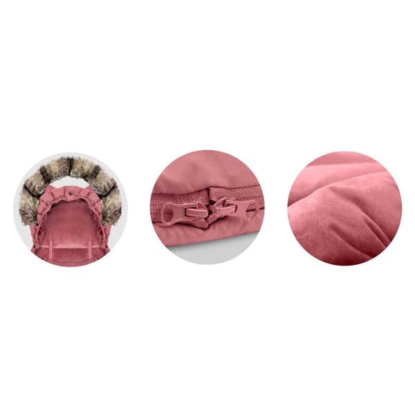 Elmi Ricokids Barnvagn Sovsäck, Släde - Rosa
