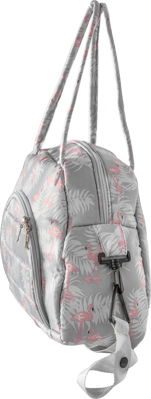 Barnevognstaske med rem Organizer Flamingo