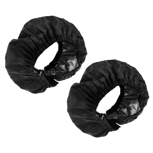 2 stk Beskyttelseshjul Barnevogn Oxford stof mod snavs str. S til 14-16cm forhjul