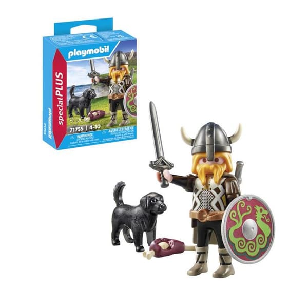 71755 Viking med hund
