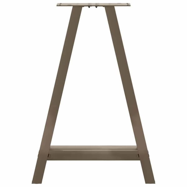 Soffbordsben A-formade 2 st 50x(72-73) cm stål