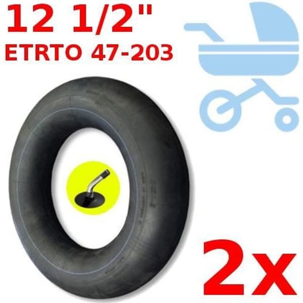 2x ANPASSNINGSBAR LUFTKAMMARE 47-203 JANE SLALOM BARN POWERTWIN POWERTRACK-VENTIL 45°