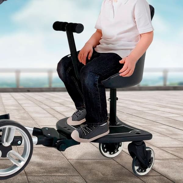 Asalvo stroller wheel board - 20154 - BUGGY BOARD Passagestol med sits, polyuretan, flerfärgad