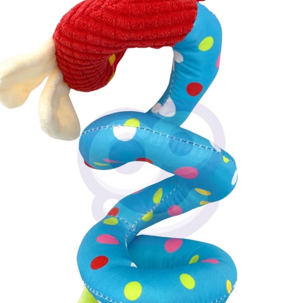 WOOPIE BABY Blødt Spiral vedhæng til klapvogn, Seng – Hund – Pædagogisk