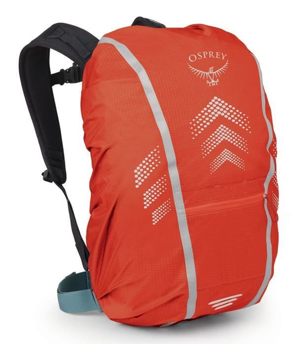 Osprey Red Regnskydd för kvinnor och män - High Visibility Commuter Regnskydd S Mars Orange 240631