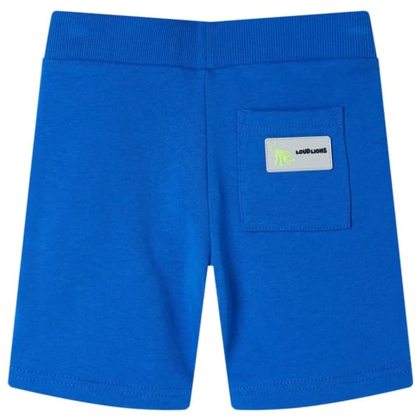 Shorts til børn str. 116 med snøre blå -  Bukser til børn