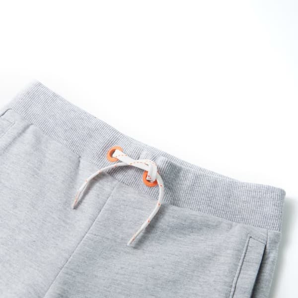Shorts til børn str. 116 med snøre grå -  Bukser til børn