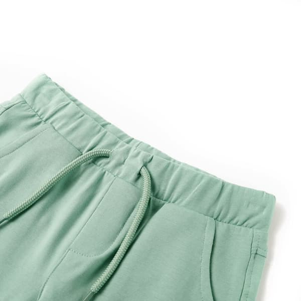 Barnshorts med snöre blandad ljus khaki 104 -  Underkläder för barn
