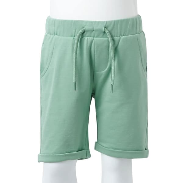 Barnshorts med snöre blandad ljus khaki 104 -  Underkläder för barn