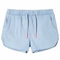 Miniatyrbillede 1 af 9: Shorts til børn str. 128 denimblå -  Bukser til børn