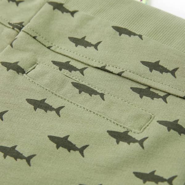 Barnshorts med snöre blandad ljus khaki 104 - Underkläder för barn