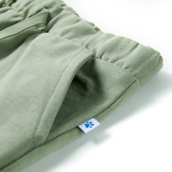 Barnshorts med snöre blandad ljus khaki 116 -  Underkläder för barn