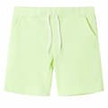 Miniatyrbillede 2 af 8: Shorts til børn str. 104 med snøre neongul -  Bukser til børn