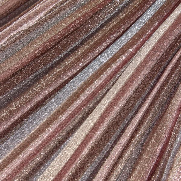 Plisserad kjol med glitter för barn brun och rosa 128 -  Underkläder för barn